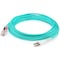 Add-On This Is A 2M Lc (Male) To Sc (Male) Aqua Duplex Riser-Rated Fiber ADD-SC-LC-2M5OM3 - alternate 1